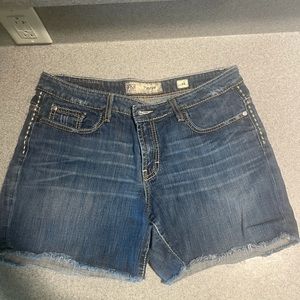 Buckle denim shorts (Payton)